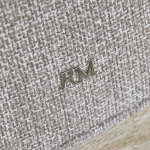 Rivièra Maison Eetkamerstoel Ascot Chenille Taupe