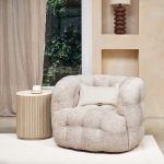 Rivièra Maison Fauteuil Arosa Draaibaar Naturel