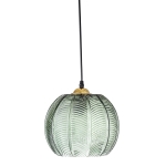 Bloomingville Adar Hanglamp Groen Glas