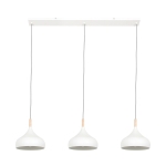 Mexlite Hanglamp Bjorr Wit 3-lichts