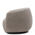 Rivièra Maison Fauteuil Leonardo Draaibaar Chenille Taupe