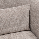 Rivièra Maison Fauteuil Leonardo Draaibaar Chenille Taupe