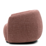 Rivièra Maison Fauteuil Leonardo Draaibaar Chenille Roze