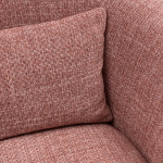 Rivièra Maison Fauteuil Leonardo Draaibaar Chenille Roze