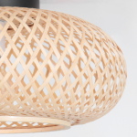 Anne Light & Home Plafondlamp Maze Bamboe Naturel Ø40cm