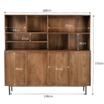 Livingfurn Kabinetkast Elan 180cm