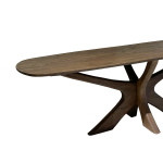 Livingfurn Eettafel Brix Montreaux Bruin 220cm