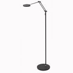 Steinhauer Vloerlamp Soleil Zwart met Verstelbare Arm