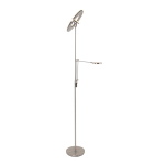 Steinhauer Vloerlamp Soleil Grijs met Leesarm