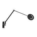 Steinhauer Wandlamp Soleil Zwart met Verstelbare Arm