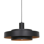 Anne Light & Home Hanglamp Flinter Zwart/Goud