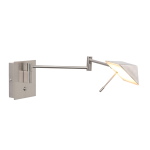 Steinhauer Wandlamp Retina Grijs met USB-poorten