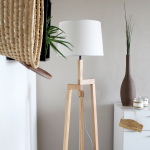 Mexlite Vloerlamp Sabi Hout Naturel