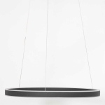 Steinhauer Hanglamp Ringlux Zwart Ø60cm