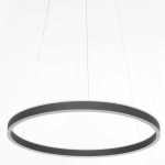 Steinhauer Hanglamp Ringlux Zwart Ø60cm