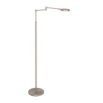 Steinhauer Vloerlamp Soleil Grijs met Zwenkarm & Accu