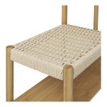 House Nordic Kledingrek Ember Wicker en Bamboe Naturel