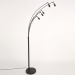 Steinhauer Vloerlamp Bambus 5-Lichts Bamboe Naturel