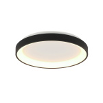 Steinhauer Plafondlamp Ringlede Dun Zwart Ø28cm