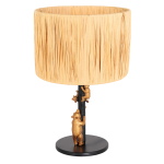 Anne Light & Home Tafellamp Animaux Beren Gras Naturel