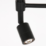 Steinhauer Vloerlamp Stang met Leeslamp Bamboe Naturel/Zwart