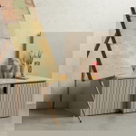 Woood Kistbank New Gravure Grenen Dust