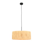 Steinhauer Hanglamp Sparkled Light Zwart Gras Naturel