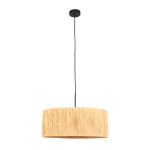 Steinhauer Hanglamp Sparkled Light Zwart Gras Naturel