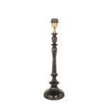 Anne Light & Home Tafellamp Bois Pilaar Velours Goud