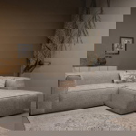 Woood Chaise Longue Bank Bean Rechts Grove Travertin