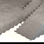 Woood Chaise Longue Bank Bean Rechts Grove Travertin
