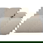 Woood Bank Mojo Element Chaise Longue Rechts Bouclé Beige