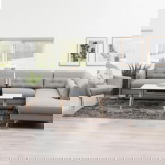 Salontafel Dysta Eikenfineer Wit 115cm - Giga Living