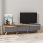 Tv-meubel Amsterdam Antraciet 180cm