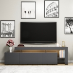 Tv-Meubel Beliz Melamine Antraciet