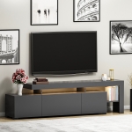 Tv-Meubel Beliz Melamine Antraciet