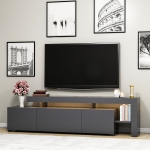 Tv-Meubel Beliz Melamine Antraciet