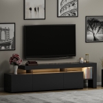 Tv-Meubel Beliz Melamine Antraciet