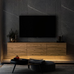 Tv-meubel Neon Illuminated Naturel 160cm