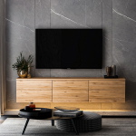 Tv-meubel Neon Illuminated Naturel 160cm