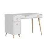 Bureau Inarch Melamine Wit Eiken