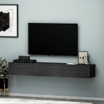 Tv-meubel Terra Zwart 180cm