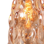 Steinhauer Hanglamp Vidrio 3-Lichts Amber Glas