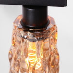 Steinhauer Hanglamp Vidrio 3-Lichts Amber Glas