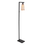 Steinhauer Vloerlamp Vidrio 1-Lichts Amber Glas