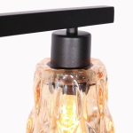 Steinhauer Vloerlamp Vidrio 1-Lichts Amber Glas