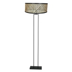 Steinhauer Vloerlamp Stang Bamboe Naturel/Zwart