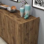 Dressoir Elegante Melamine Walnoot