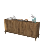 Dressoir Elegante Melamine Walnoot