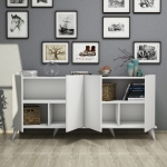 Dressoir Elegante Melamine Wit